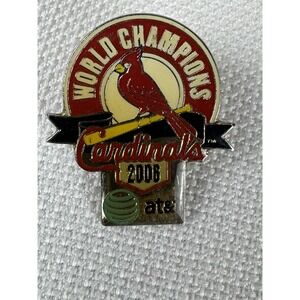 St. Louis Cardinals 10th World Championship Pin SGA 2006 World Champions AT&T